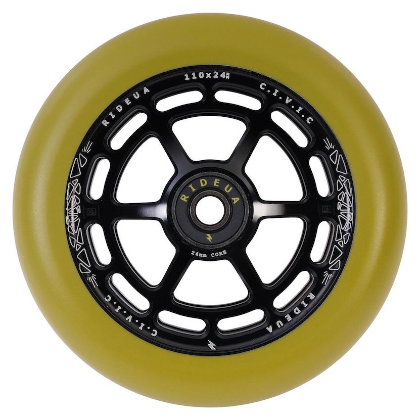 Kolečko UrbanArtt Civic 110 Army Green Black