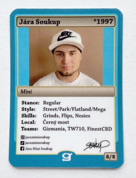 Kartička jezdce Random
