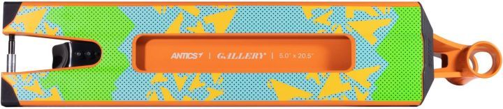 Дека Antics Gallery 5.0 x 19.5 Orange